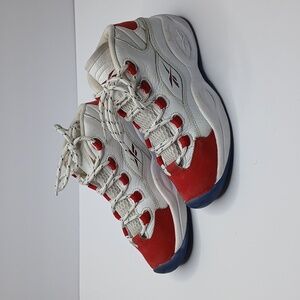 REEBOK QUESTION MID ALLEN IVERSION SHOES SIZE 13 KIDS Youth